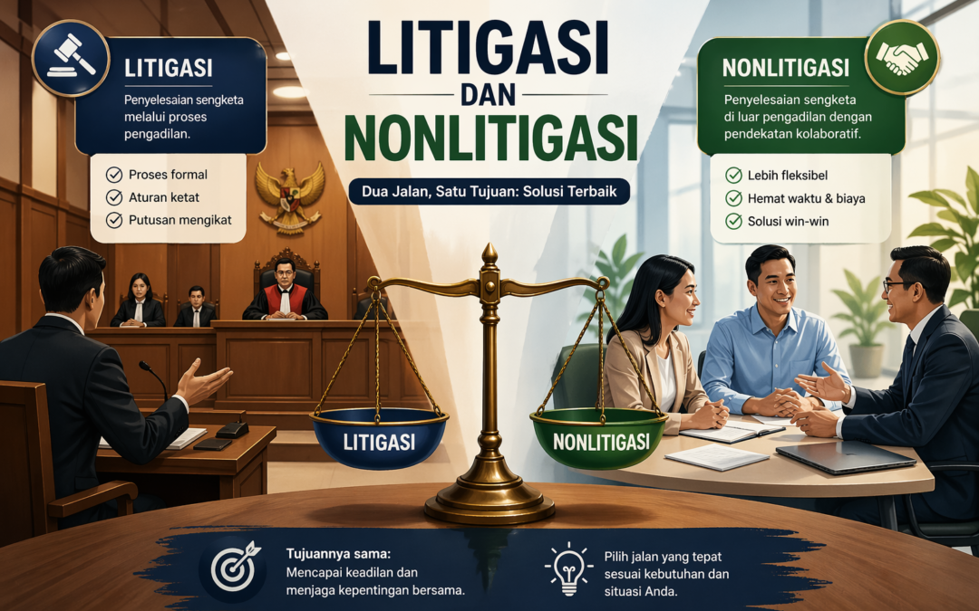 Litigasi dan Nonlitigasi: Memahami Dua Jalur Penyelesaian Sengketa